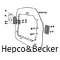 SW-Motech HEPCO&BECKER adaptér bočního nosiče SW-Motech HEPCO&BECKER adaptér bočního nosiče