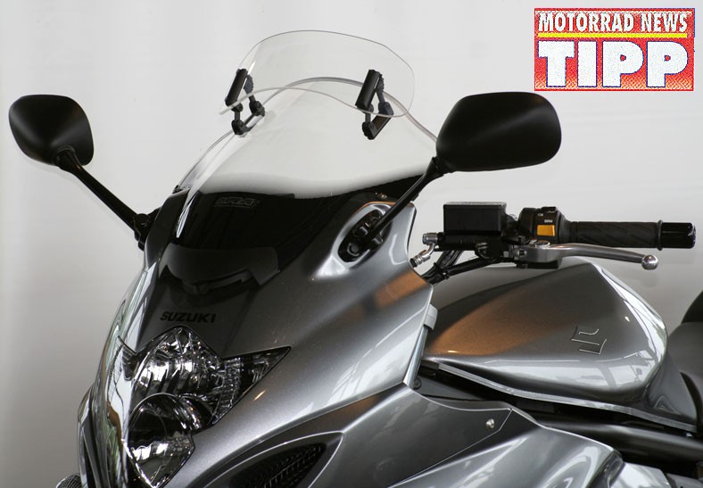 Suzuki GSF 650 S Bandit (09-) čiré plexi MRA Variotouring