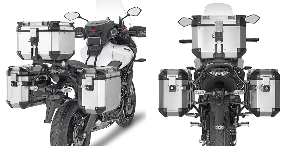 Kawasaki Versys 650 (15-) - nosič bočních hliníkových kufrů, Giv