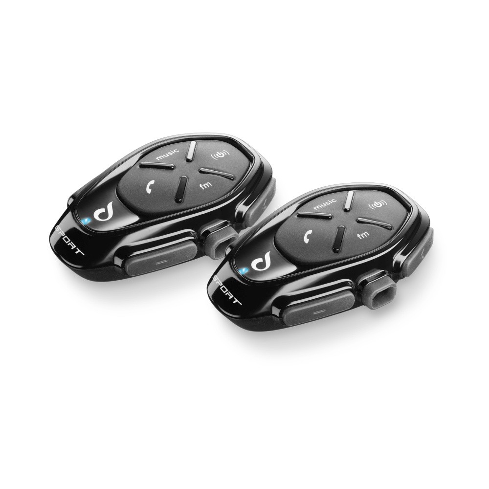 Bluetooth handsfree pro uzavřené a otevřené přilby CellularLine