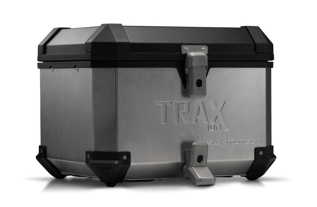 Hliníkový kufr horní TraX ® ION 38 litrů stříbrný