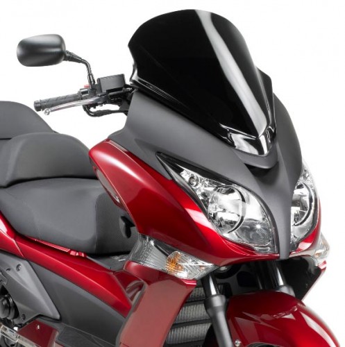 Honda Silver Wing T 400 (09-) plexi černé Givi D318B, sportovní