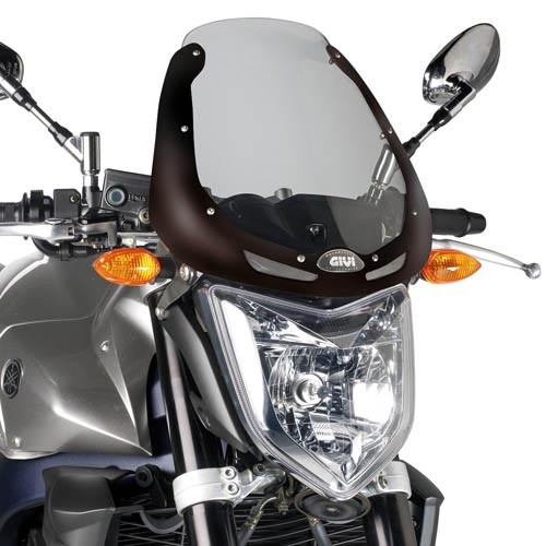 Givi 246N plexi kouřové s kapotkou černou
