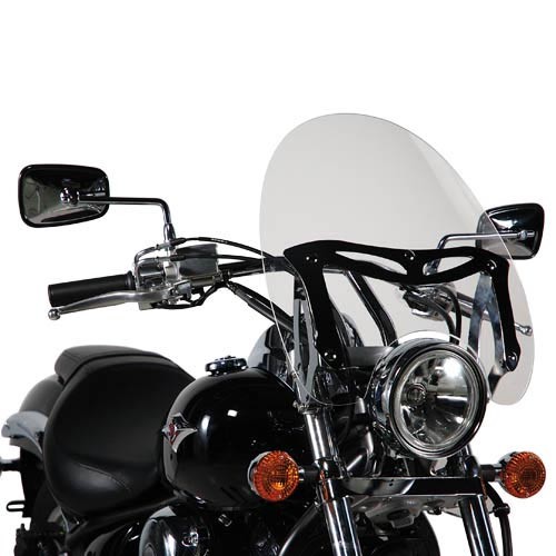Givi A42 plexi custom nižší dole tmavé