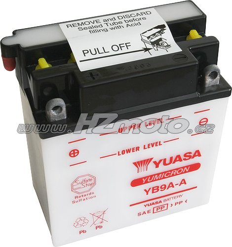 Motobaterie Yuasa YB9A-A 12V 9Ah