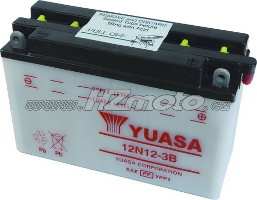 Motobaterie Yuasa 12N12-3B 12V 12Ah