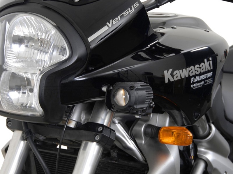 Kawasaki Versys 650 (-09) - držák přídavných světel SW-Motech