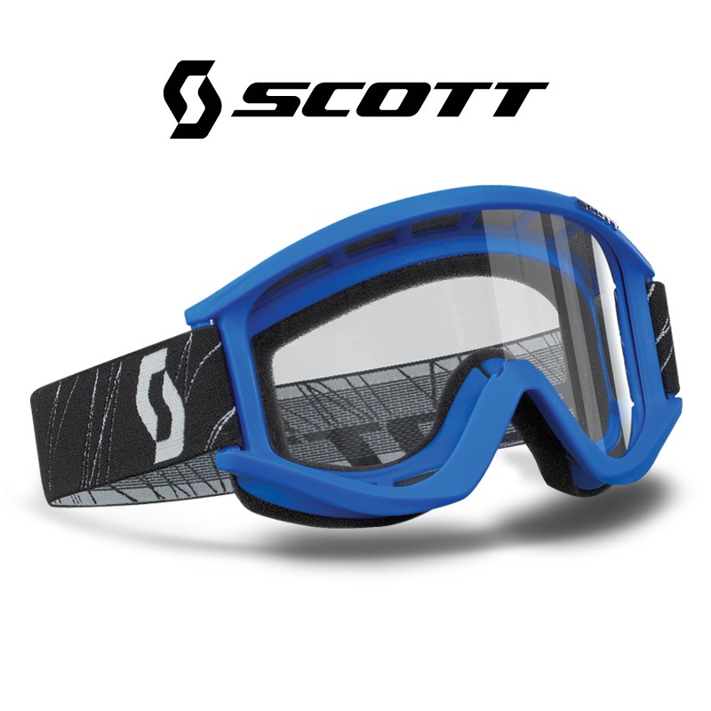 Motokrosové brýle SCOTT RECOILXI modré , čiré sklo