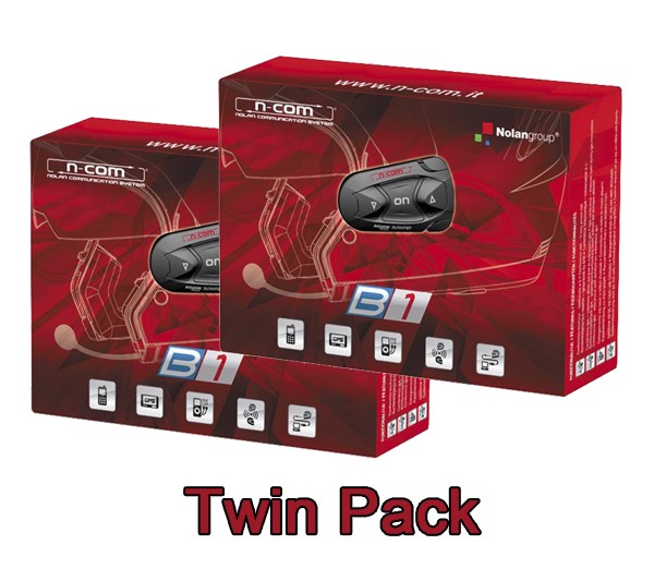 N-Com B1 Twin Pack pro N103 - N91 - N90 - N86 - N85 - N71 - N43E