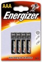 Energizer Alkaline AAA 4ks - mikrotužkové baterie 