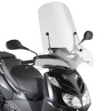 Aprilia Sportcity Cube 125-200-300 08- Givi plexi čiré + mont. sada