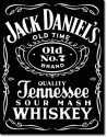 Jack Daniels - plechová cedule, 40x32 cm