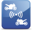 Interkom mezi 6-ti motocykly