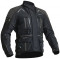 Lindstrands OMAN - Black pánská textilní motocyklová bunda