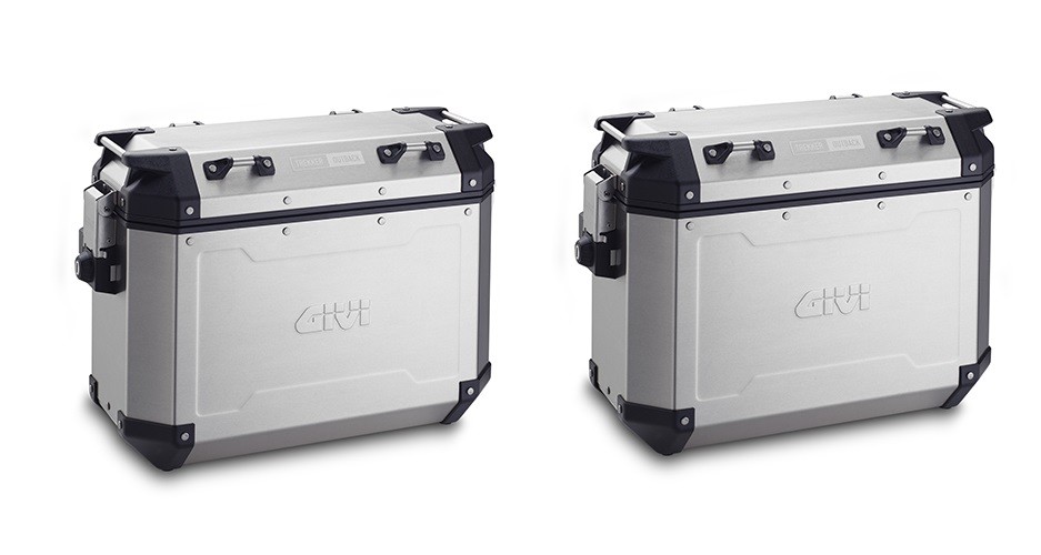 Pár hliníkových kufrů Givi Trekker Outback OBKN37APACK2 2x37 l.