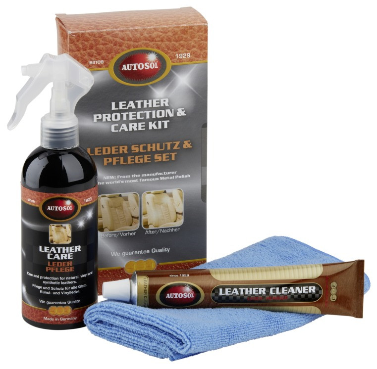 Autosol Leather Care Kit - sada na čištění kůže