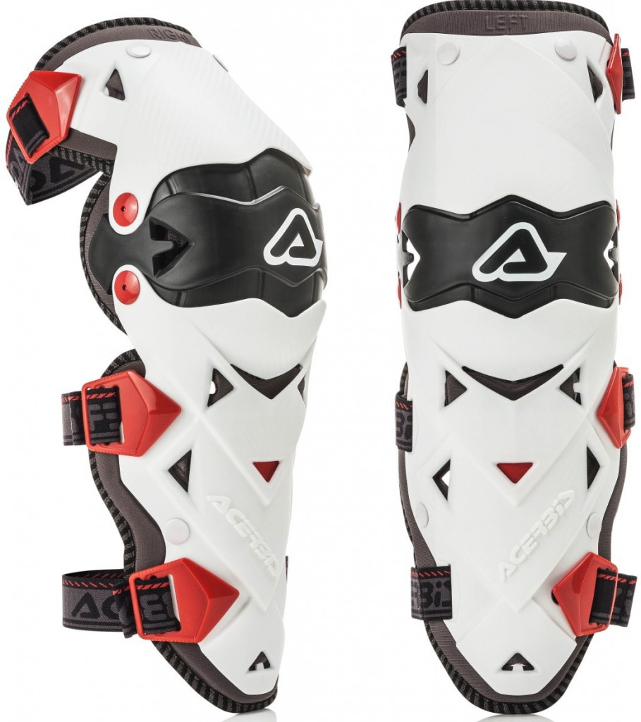 Acerbis IMPACT EVO 3.0 Knee Guard, chrániče kolen bílé 0021608.315