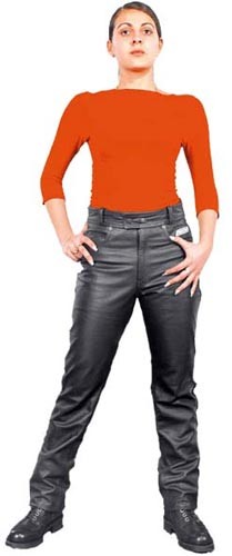 Kožené kalhoty Nazran Jeans, vel. S