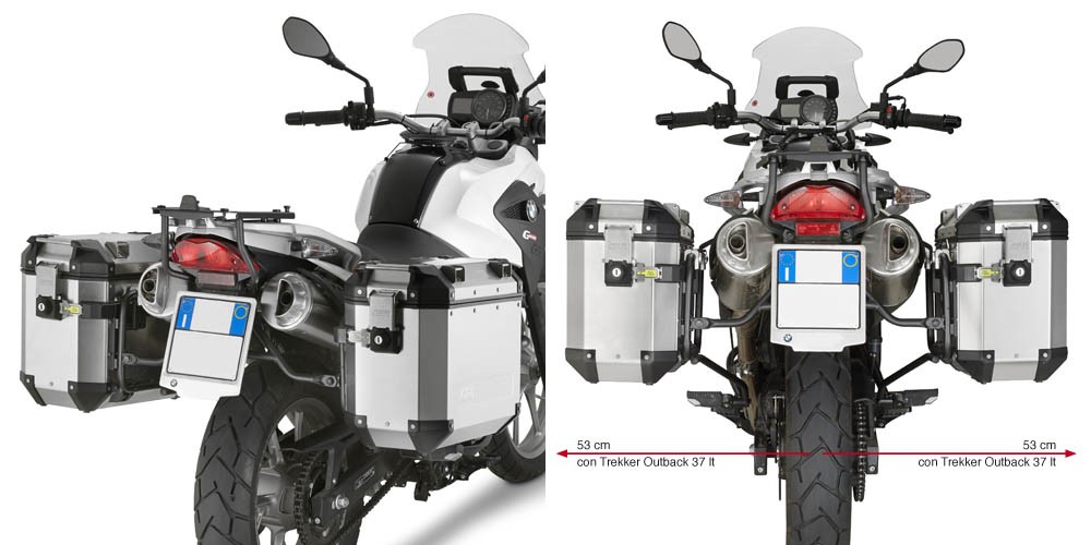 BMW G 650 GS (11-14) - nosič bočních kufrů Givi Trekker Outback,