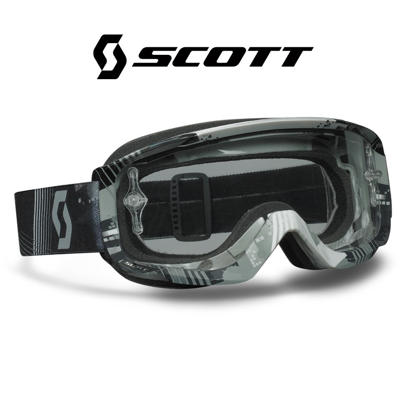 Motokrosové brýle SCOTT SPLIT OTG Targent Grey , čiré sklo