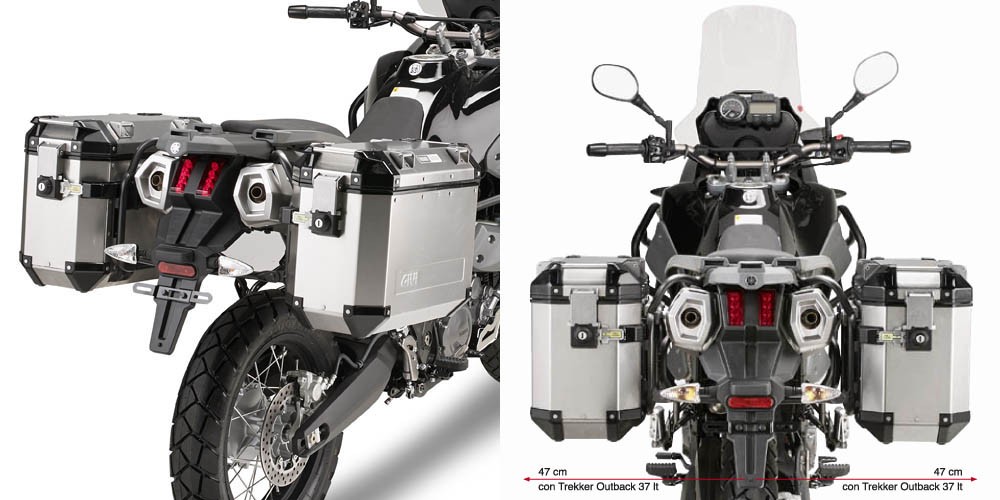 Yamaha XT 660 Z Ténéré (08-) - nosič bočních kufrů Givi Trekker