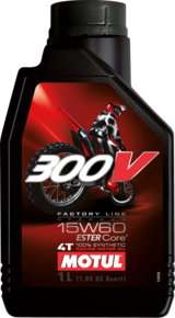 Motul 300V 4T Factory Line 15W60 Off Road 1L