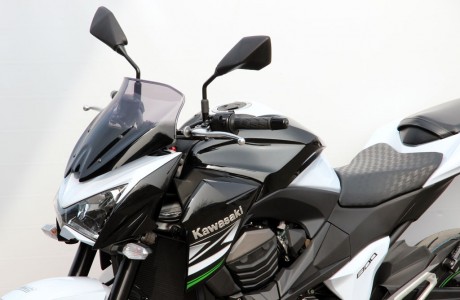 Kawasaki Z 800 (13-) - MRA kouřové plexi tvar Spoiler