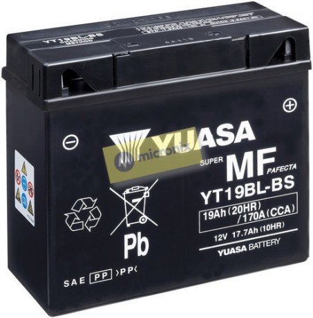 Yuasa YT19BL-BS