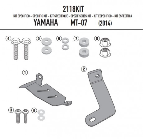 Givi 2118KIT