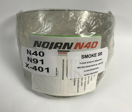 Nolan N40, Grex GJ1, X-Lite X401 - vnější kouřové plexi