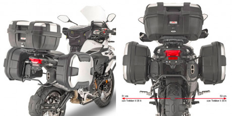 Givi PL8711 boční nosič Benelli TRK 502 X (18-), P16