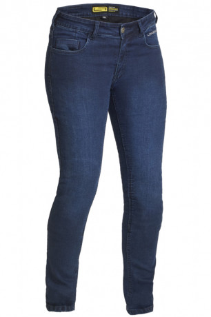 Lindstrands Jeans Rone Woman Blue - dámské textilní motocyklové kalhoty