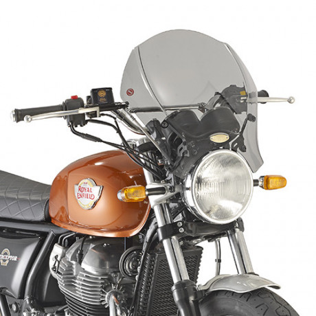 Royal Enfield Interceptor 650 (19-) - montážní kit pro uchycení větrných štítů 100AL, 100ALB , 140A,