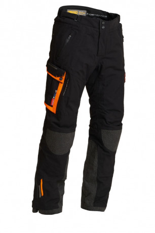 Lindstrands Sunne pants Black/orange