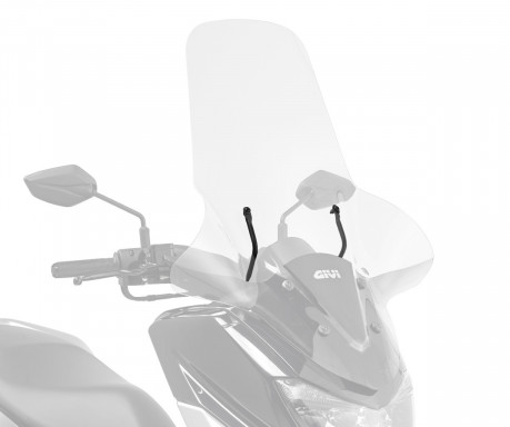 Yamaha N-MAX 125/155 (15-20) - montážní sada D2123KIT k plexisklu Givi 2123DT