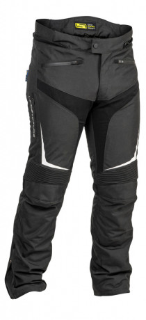 Lindstrands SANDVIK Pants textilní motoxcyklové kalhoty, černé