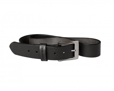 Halvarssons Leather BELT kožený opasek černý