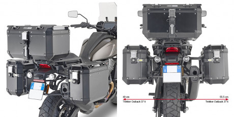 Givi PLO8400CAM boční nosič Harley-Davidson Pan America (21-)