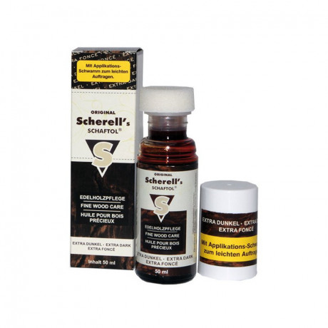 Pažbový olej SCHAFTOL - Classic extra tmavý 50 ml.