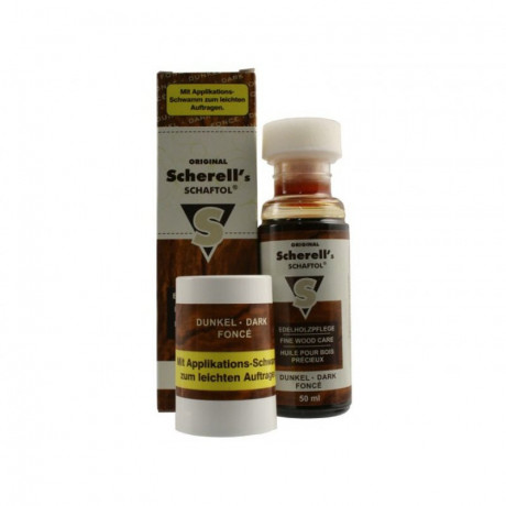 Pažbový olej SCHAFTOL - Classic tmavohnědý 50 ml.