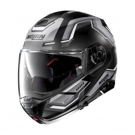 Nolan N100-5 Hilltop N-Com Glossy Black 57