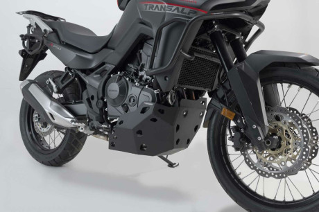 Honda XL 750 Transalp (22-) - černý hliníkový kryt motoru SW-Motech MSS.01.070.10001/B