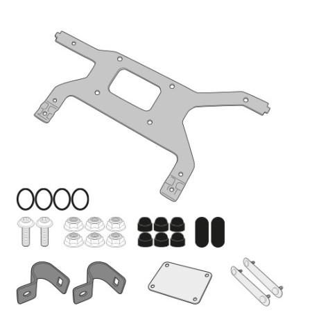 Givi TL1178KIT - kit pro montáž Tool Boxu S250 k bočnímu nosiči
