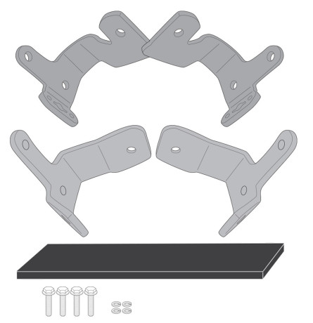 Givi 1192KITPX sada pro samostatnou montáž bočního nosiče Givi Honda NC 750 X (21-)