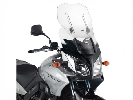 Suzuki DL 650 / DL 1000 V-Strom (04-11) - čiré nastavitelné plexi Givi AF260B