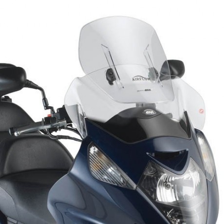 Honda Silver Wing 600 (01-09) plexi čiré posuvné Givi AF214