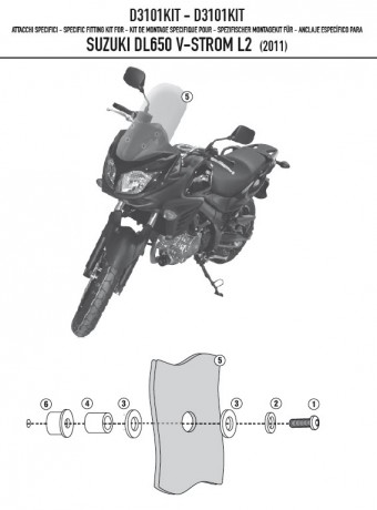 Givi D3101KIT