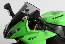 Kawasaki ZX-10R (08-10) MRA plexi Spoiler, kouřové 