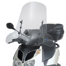 Aprilia Sportcity 125 / 200 / 250 (04-08) - čiré nižší plexi Givi 105A 