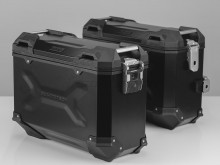 Honda NC 750 X / XD / S / SD (14-15) - sada bočních kufrů TRAX Adventure 37 l s nosičem - černé 
